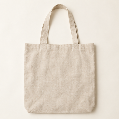 AI-generated sample: Natural Linen Market Tote