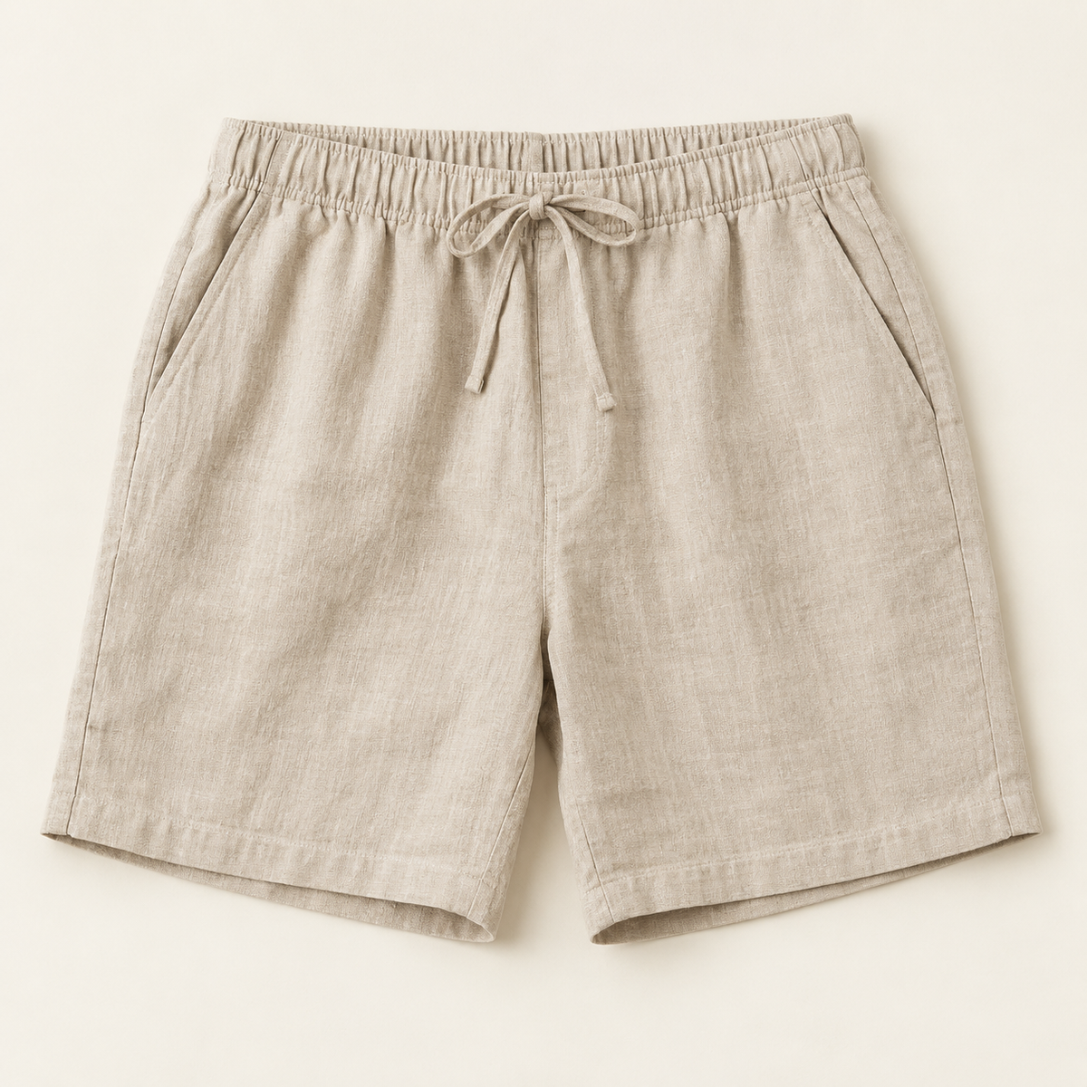 AI-generated sample: Natural Linen Shorts